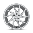 thumbnail image 3 of Niche 1PC Aluminum Rim M162 INVERT 20X10.5in Gloss Silver Machined Finish, M162200565+45, 3 of 3