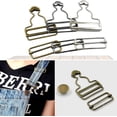 thumbnail image 3 of 6 Sets Overall Buckles (38 Mm) Metal Suspender Replacement Buckles With Rectangle Buckle Slider And No-sew Buttons For Overalls Bib Pants Trousers Jea, 3 of 4