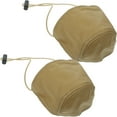 thumbnail image 2 of 2pcs Car Driving Shoe Heel Protector Wear-resistant Shoe Cover Brake Throttle Shoe Foot Heel Protection (Khaki), 2 of 9