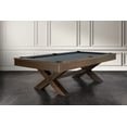 thumbnail image 2 of Empire USA - Manhattan Slate Pool Table W/Premium Billiard Accessories (8FT, Brownwash), 2 of 10