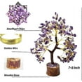 thumbnail image 2 of Jet International Amethyst Tree Decoration, Purple, 1 Count, 2 of 4