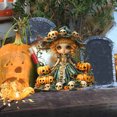 thumbnail image 2 of BZPIZ Under 5 2D Halloween Pumpkin Witch Decorations Outdoor Acrylic Halloween Yard Signs with Stakes Waterproof Lawn Decorations for Garden Yard Patio Party Decor, 2 of 6