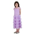 thumbnail image 6 of Kensie Girl Ruffle Mesh Special Occasion Dress, Sizes 4-16, 6 of 6