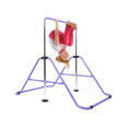 thumbnail image 1 of ToyKraft Gymnastics Bar for Kids, Adjustable Gymnastic Bar for Home, Foldable Gymnastics Training Bars, Expandable Sturdy Kip Bar Horizontal Bar Monkey Bars – Purple, 1 of 8