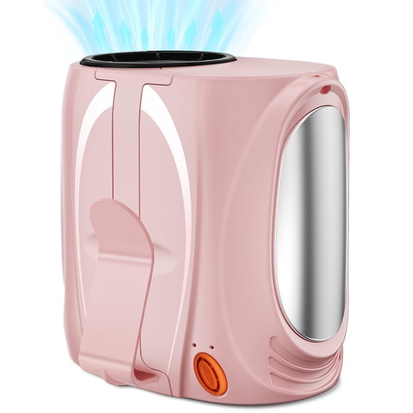 Ventilador de cintura portátil Tedajo AI, 6 velocidades, 16000 RPM, 40 H, rosa