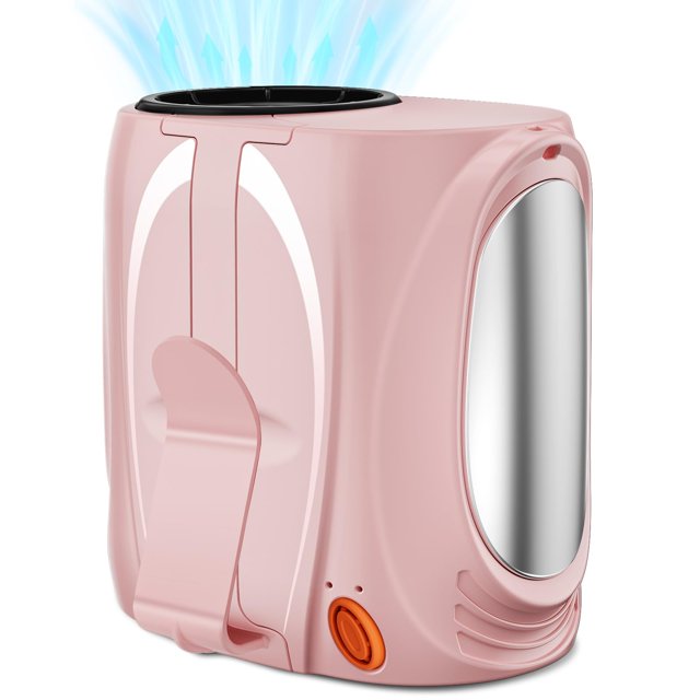 Ventilador de cintura portátil Tedajo AI, 6 velocidades, 16000 RPM, 40 H, rosa