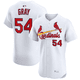 thumbnail image 1 of Camiseta de béisbol clásica de local Sonny, edición élite, gris y blanca, de los St. Louis Cardinals, con número de estrella bordado.-S, 1 of 2