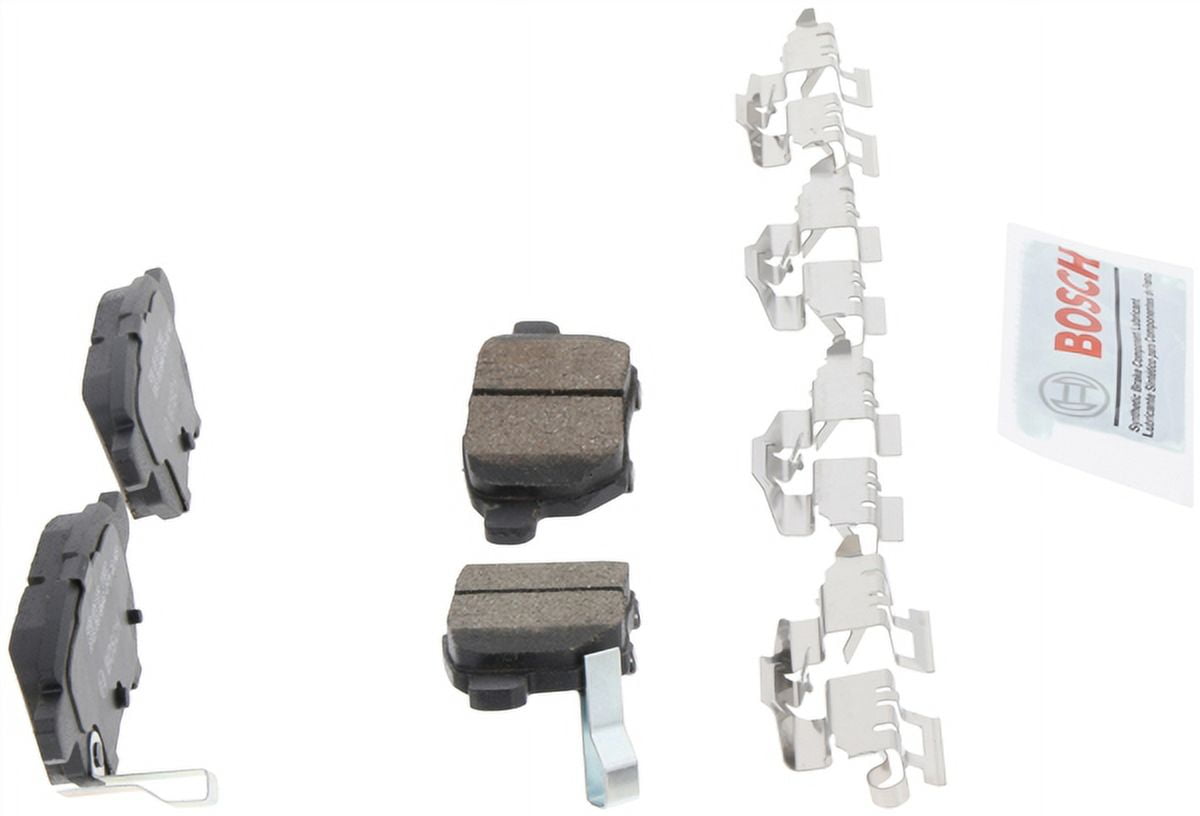 Bosch BC1354 QuietCast Premium Ceramic Disc Brake Pad Set For: Lexus CT200h; Pontiac Vibe; Scion iM, tC, xB; Toyota Corolla, Matrix, Prius, Prius Prime, Yaris, Rear