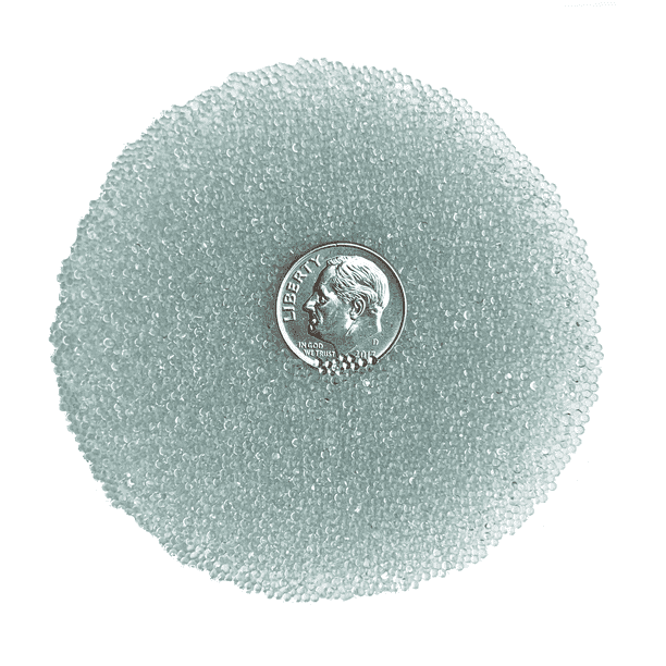 Roly Poly Clear Glass Beads for Weighted Blankets, Anxiety Quilts