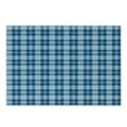 thumbnail image 1 of Checkered Cutting Board, Intersecting Stripes and Squares Picnic Themed Tile Pattern in Blue Colors, Decorative Tempered Glass Cutting and Serving Board, Small Size, Blue Pale Blue, by Ambesonne, 1 of 1
