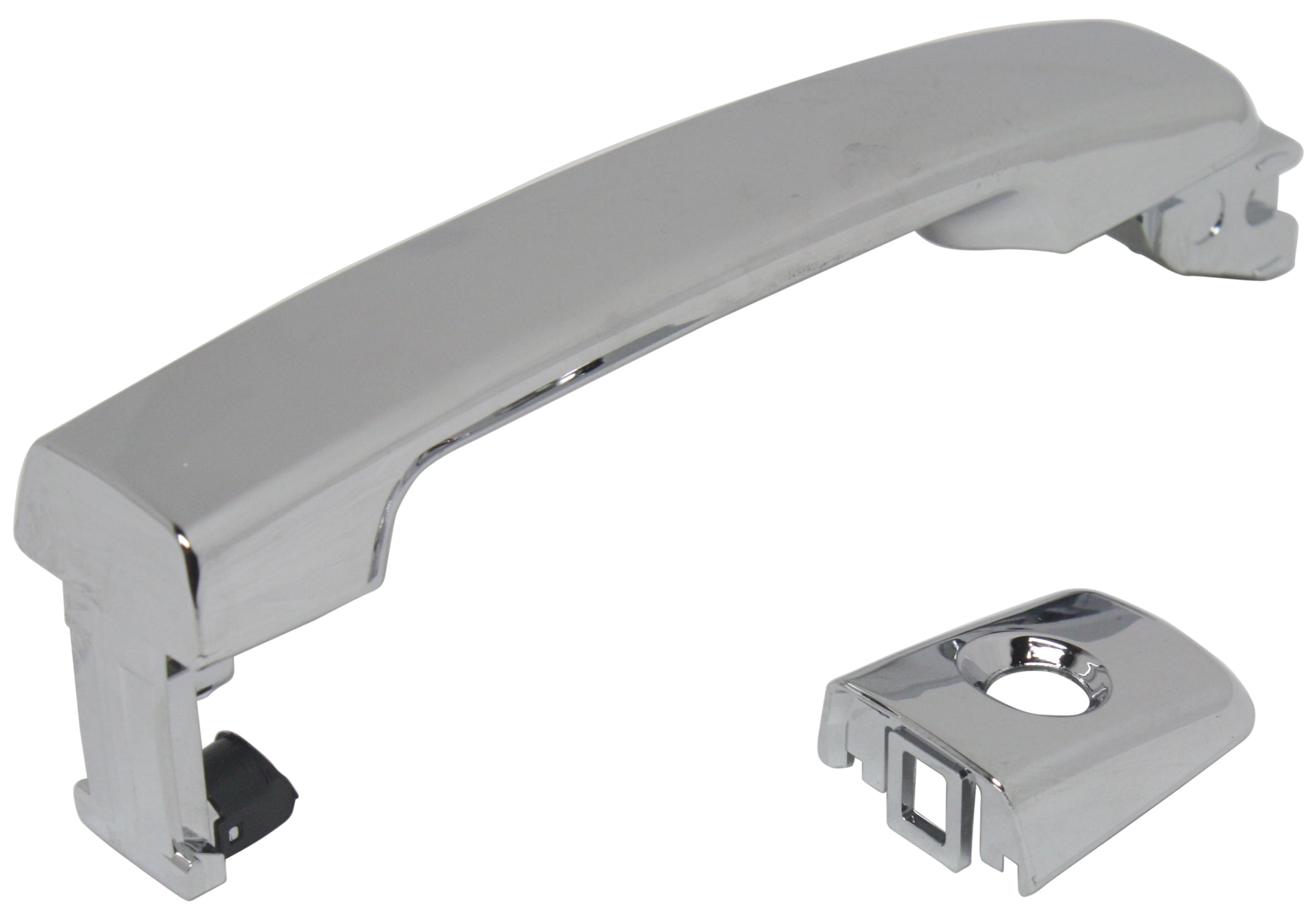 Replacement REPN462120C Exterior Door Handle Compatible with 2004-2008 Nissan Maxima 2005-2015 Frontier Front, Left Driver Chrome