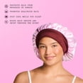 thumbnail image 3 of Gimme Beauty Sweet Dreams Satin Sleep Bonnet for Fine Hair - Pink, 1 Count, 3 of 9