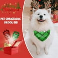 thumbnail image 5 of Christmas Dog Bandanas Funny, Dog Christmas Scarf 2 Packs, Pets Festive Plaid Décor for Medium Large Dogs, 5 of 5