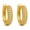 Gold, variant on Nadia Pavé Huggie Hoop Earrings
