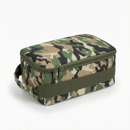yotijay Fishing Tackle Bag Multi-Compartment Angling Equipment Bag Soft-Sided Luggage Camouflage