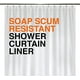 thumbnail image 1 of LiBa Cortina de Ducha para Baño de Peso Superpesado PEVA, Tela No Tóxica de Peso Pesado, Grosor Resistente, Impermeable, Resistente Al Moho y a los Hongos, Color Blanco, 72 de Ancho x 72 de Alto, 1 of 7
