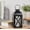 A, variant on Gallickan Decorative Black Metal Pillars Candleholder Lantern, Glass Window Hurricane Candle Holder for Table Centerpiece, Steel Glass, 1pc