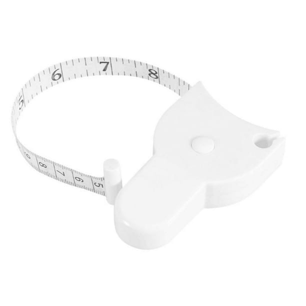 Cinta métrica retráctil para costura, escala doble para pulgadas y cm, 60 pulgadas/150 cm, regla suave para medir el cuerpo, medir la cintura y regla de costura de ropa 1 pieza