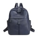 thumbnail image 2 of Mochila de cuero para hombre y mujer | Bolso de viaje de gran capacidad | Mochila de cuero sintético para portátil con múltiples bolsillos para la escuela, el trabajo y el uso diario, 2 of 6
