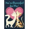 thumbnail image 2 of Lavoie, Tina 14x18 Gold Ornate Wood Framed with Double Matting Museum Art Print Titled - Youre Purrrrrfect For Me, 2 of 4