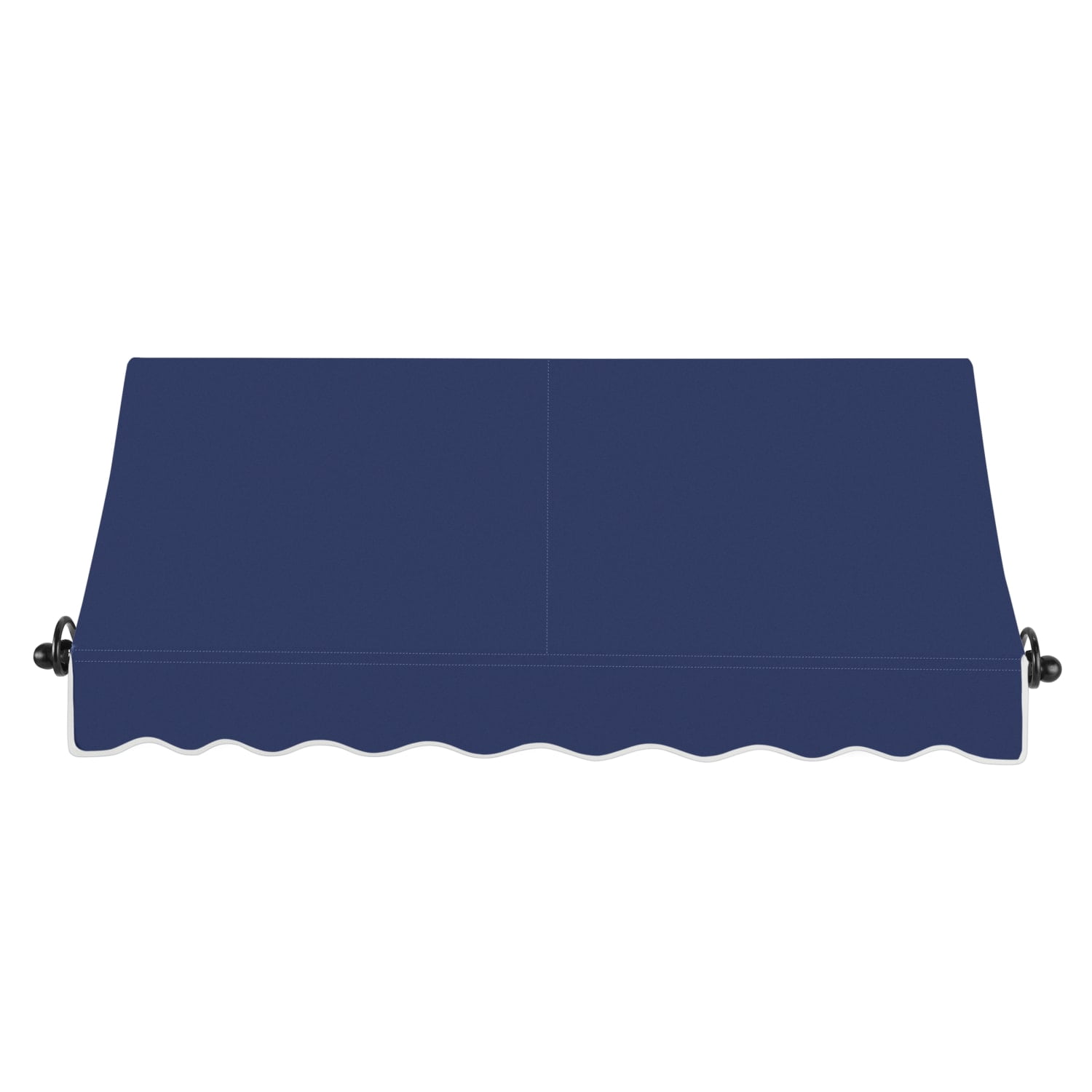 Awntech Charleston Fixed Awning, 64.5" x 36" x 36", Navy