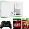 Xbox One S 2TB Launch Edition Console with 2 Bonus Games and Wireless Controller