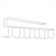 thumbnail image 3 of Estante organizador de almacenamiento duradero, resistente y multifuncional con ganchos en dormitorio, cocina y baño, 3 of 8