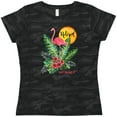 thumbnail image 3 of Inktastic Tropical Retirement Watercolor Women's T-Shirt, 3 of 5