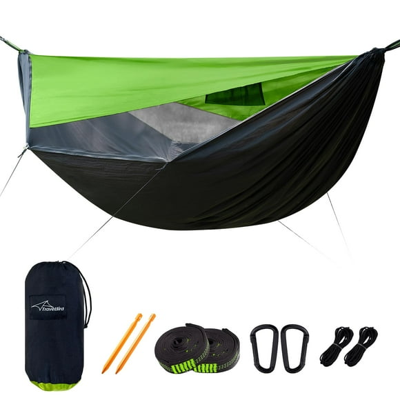Hamaca de Camping Travel Bird con Mosquitero y Toldo Solar