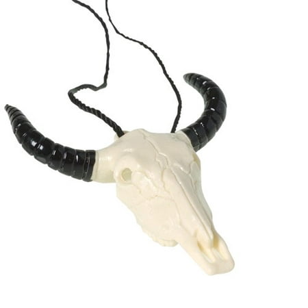 LONG HORN COW SKULL NECKLACES, SOLD BY 10 DOZENS