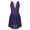 Purple, variant on Kids Girls Shiny Rhinestone Sleeveless Ballet Lyrical Skating Dance Leotard Dress Irregular Red 8