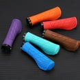 ZAROYEAX Rubber Handle Set Mountain Bike Grip Lockable Non Absorbing Folding Bike Riding Grip