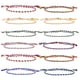 thumbnail image 1 of EeaseMX 12 pulseras tejidas a mano de estilo tibetano con cadena ajustable., 1 of 7