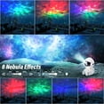 thumbnail image 3 of Astronaut Projector Night Light, Star Projector Galaxy Night Light, Astronaut Starry Nebula Ceiling LED Lamp with Timer and Remote, Gift for Kids Adults for Bedroom, Christmas, Birthdays, White, 3 of 11