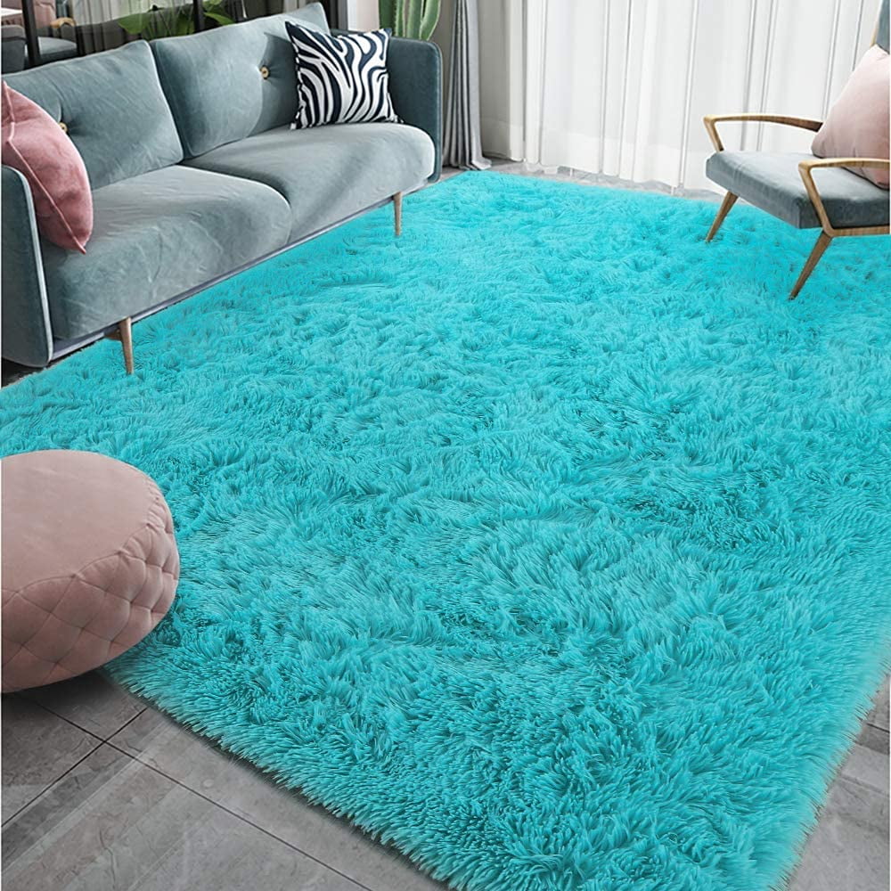 TWINNIS Super Soft Area Rug for Living Room Bedroom Shaggy Accent