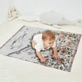 thumbnail image 2 of White Butterfly Rose Pattern Blanket,Comfortable Soft Flannel Throw Blanket,All Season,Warm Lightweight Blankets for Sofa Bed Couch Living Room Chair,30"x40", 2 of 4