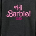 thumbnail image 3 of Barbie The Movie - Hi Barbie - Women's Lightweight French Terry Long Sleeve Shirt, 3 of 5