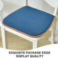thumbnail image 4 of Durable Cotton Chair Pad,kitchen Dining Chair Cushion Non Slip Seat Cushion With Washable Cover Blue, 4 of 5