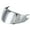 Silver, variant on Motorcycle Helmet Shield Lens Clear Face Shield PC Lens Enhanced Visibility
