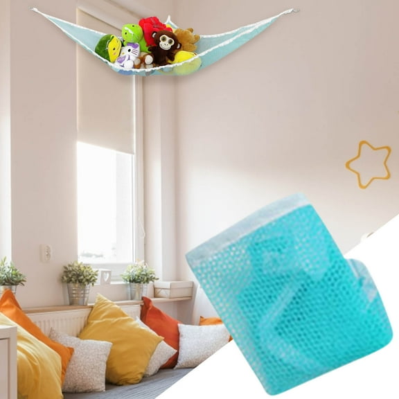 kayannuo Stuffed Animal Net Or Hammock-Hanging Toy Net-Hammock For Stuffed Animals Storage Stuff Animals-Hammocks For Nursery Kids Room 140*90*90cm Christmas Gifts