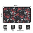 thumbnail image 5 of Pioneer Flower Floral Print Pattern Door Rugs,Washable Non Slip Door Mats Indoor,Decorative Door Mats,Entry Mat Indoor for Entrance,Bedroom,Kitchen,Bathroom,30"x17", 5 of 6