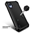 thumbnail image 5 of Nagebee Compatible with Cricket Debut S2 / AT&T Calypso 4 Case with [Built-in Screen Protector], Full-Body Protective Shockproof Rugged Bumper Cover, Impact Resist Durable Phone Case (Black), 5 of 6