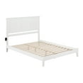 thumbnail image 6 of AFI Madison King Low Profile Wood Platform Bed, White, 6 of 6