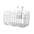 thumbnail image 1 of Cesta desmontable para bicicleta, bolsa delantera, cesta colgante trasera, plegable para bicicleta Blanco Zulema Cesta de bicicleta Delantera Trasera, 1 of 5