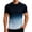 Blue, variant on Workout T Shirts for Men 2026 Summer Casual Gradient Color Short Sleeve Crewneck Lightweight Breathable Athletic Gym Shirt