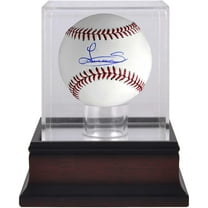 Luis Severino New York Mets Autographed Baseball and Mahogany Baseball Display Case - Fanatics Authentic Certified