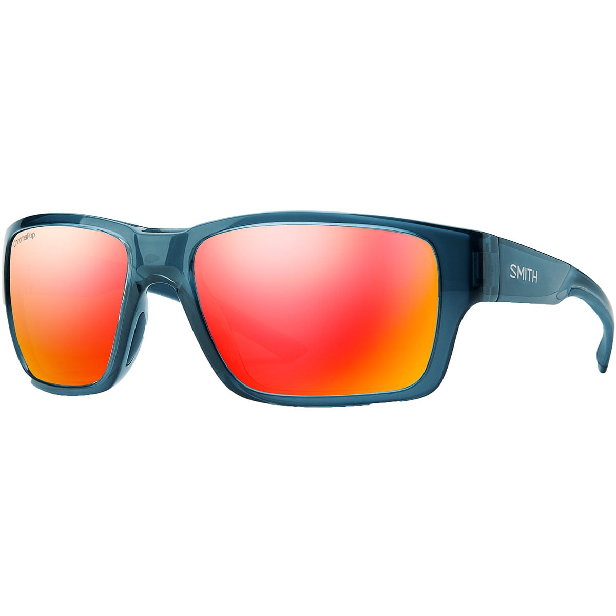 SMITH Smith Optics Outback Sunglasses,OS,Crystal Mediterranean/Red