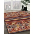 thumbnail image 2 of Ahgly Company Indoor Rectangle Abstract Red Abstract Area Rugs, 6' x 9', 2 of 6