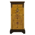 Powell Masterpiece HandPainted Jewelry Armoire, Antique Parchment