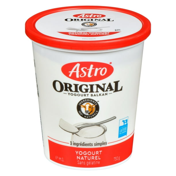 Astro Original Balkan Style 6% M.F. Yogurt, 750 g